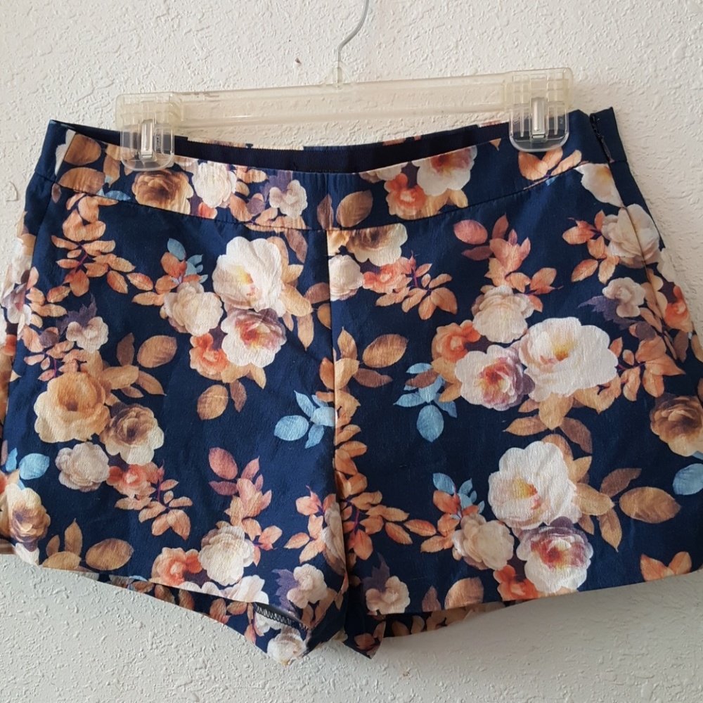 J. Crew  fancy flower silk short